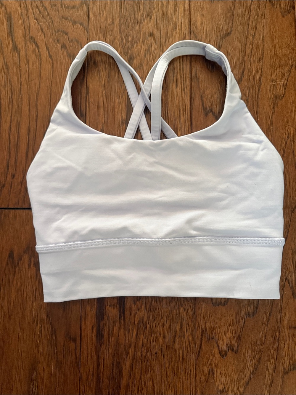 Lilac Lululemon Cross-Back Sports Bra -